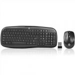 HP Wireless Keyboard and Mouse Combo VK429PA#AB2 Black Whale 2 (Second Generation)