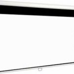 Generic 200x200cm Manual Pull Down Projector Screen