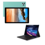 I-Touch S1003 10.1" Smart Tablet Android Tab With 256GB ROM 8GB RAM Quad Core Wi-Fi 5G LTE Dual Sim with Wireless Keyboard And PU Tablet Cover