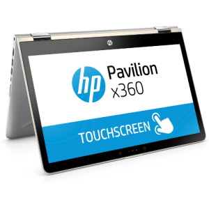 HP Pavilion x360 14m-ba0xx Intel® Core™ i5 i5-7200U Convertible (2-in-1) 14" Touchscreen Full HD 8 GB DDR4-SDRAM 256 GB SSD Windows 10 Pro Gold, Silver :